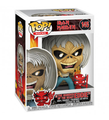 EDDIE NUMBERS OF THE BEAST / IRON MAIDEN / FIGURINE FUNKO POP