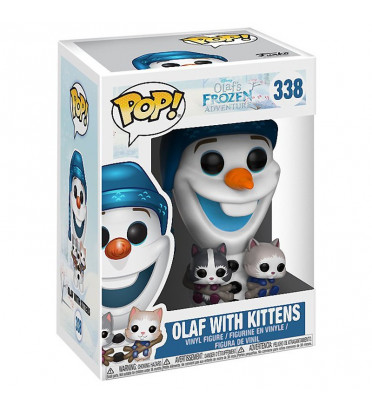 OLAF AVEC DEUX CHATONS / LA REINE DES NEIGES / FIGURINE FUNKO POP