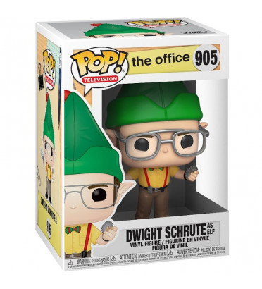 DWIGHT SCHRUTE AS ELF / THE OFFICE / FIGURINE FUNKO POP