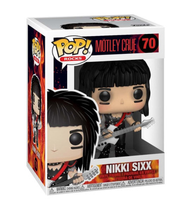 NIKKI SIXX / MOTLEY TRUE / FIGURINE FUNKO POP NIKKI SIXX / MOTLEY TRUE / FIGURINE FUNKO POP