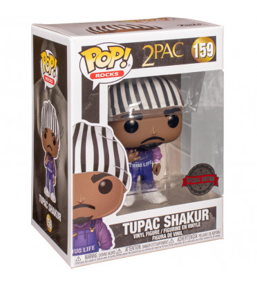 TUPAC SHAKUR THUG LIFE / 2 PAC / FIGURINE FUNKO POP / EXCLUSIVE SPECIAL EDITION