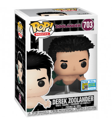 DEREK ZOOLANDER MERMAN / ZOOLANDER / FIGURINE FUNKO POP / EXCLUSIVE SDCC 2019