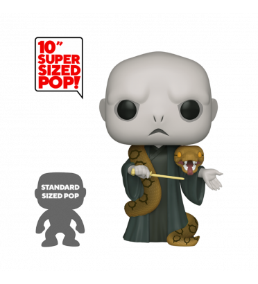 NAGINI AVEC VOLDEMORT SUPER OVERSIZED / HARRY POTTER / FIGURINE FUNKO POP