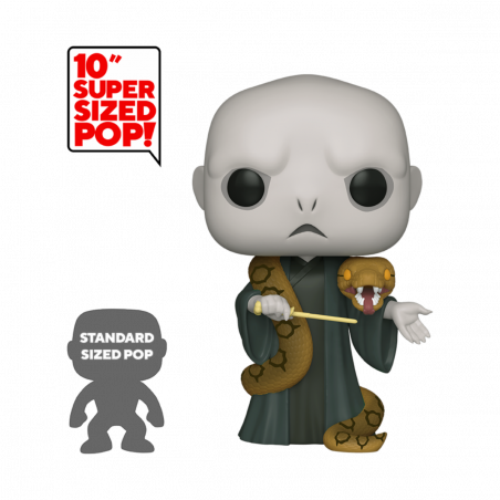 NAGINI AVEC VOLDEMORT SUPER OVERSIZED / HARRY POTTER / FIGURINE FUNKO POP