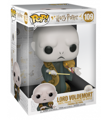 NAGINI AVEC VOLDEMORT SUPER OVERSIZED / HARRY POTTER / FIGURINE FUNKO POP