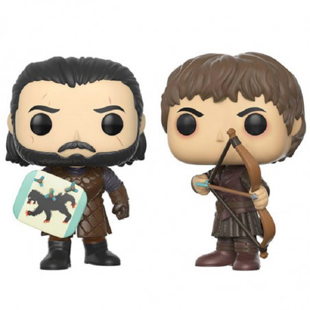 2-PACK BATTLE OF THE BASTARDS / GAME OF THRONES / FIGURINE FUNKO POP