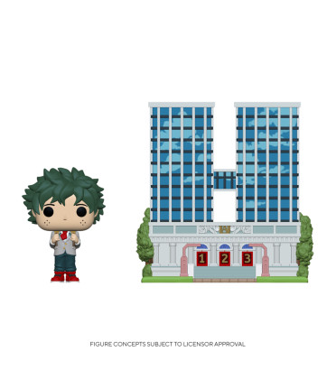 U.A HIGH SCHOOL WITH DEKU MIDDLE SCHOOL UNIFORM / MY HERO ACADEMIA / FIGURINE FUNKO POP U.A HIGH SCHOOL WITH DEKU MIDDLE SCHOOL UNIFORM / MY HERO ACADEMIA / FIGURINE FUNKO POP