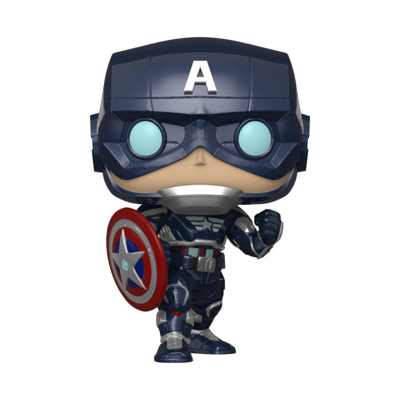 CAPTAIN AMERICA STARK TECH SUIT / MARVEL AVENGERS / FIGURINE FUNKO POP