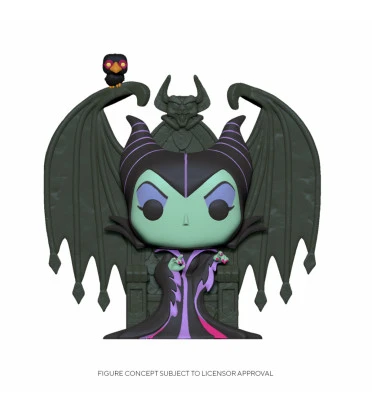 MALEFICENT ON THRONE / LA BELLE AU BOIS DORMANT / FIGURINE FUNKO POP