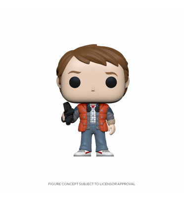 MARTY IN PUFFY VEST / RETOUR VERS LE FUTUR / FIGURINE FUNKO POP