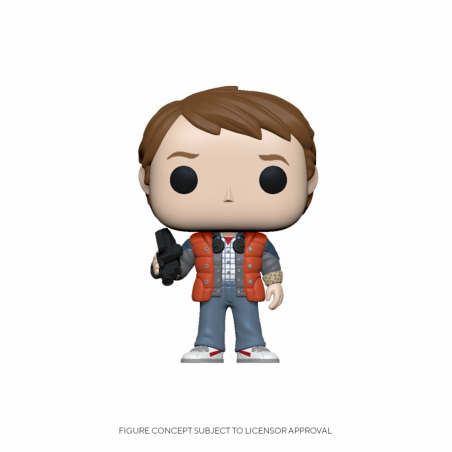 MARTY IN PUFFY VEST / RETOUR VERS LE FUTUR / FIGURINE FUNKO POP