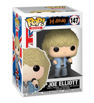 JOE ELLIOTT / DEF LEPPARD / FIGURINE FUNKO POP JOE ELLIOTT / DEF LEPPARD / FIGURINE FUNKO POP