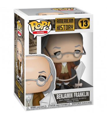 BENJAMIN FRANKLIN / AMERICAN HISTORY / FIGURINE FUNKO POP