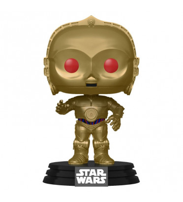 C-3PO METALLIC / STAR WARS / FIGURINE FUNKO POP