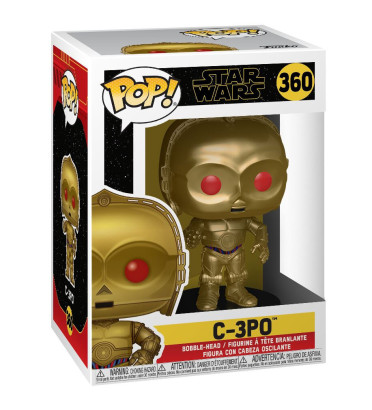 C-3PO METALLIC / STAR WARS / FIGURINE FUNKO POP