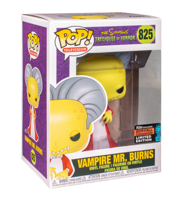 VAMPIRE MR BURNS / THE SIMPSONS / FIGURINE FUNKO POP / EXCLUSIVE NYCC 2019 VAMPIRE MR BURNS / THE SIMPSONS / FIGURINE FUNKO POP / EXCLUSIVE NYCC 2019