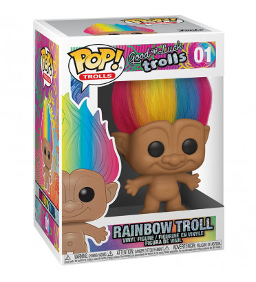 RAINBOW TROLL / GOOD LUCKS TROLLS / FIGURINE FUNKO POP