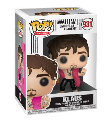 KLAUS HARGREEVES / THE UMBRELLA ACADEMY / FIGURINE FUNKO POP KLAUS HARGREEVES / THE UMBRELLA ACADEMY / FIGURINE FUNKO POP
