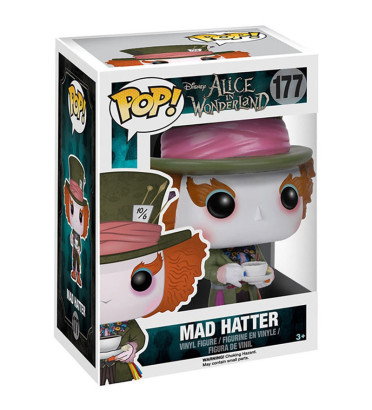 MAD HATTER / ALICE AU PAYS DES MERVEILLES / FIGURINE FUNKO POP MAD HATTER / ALICE AU PAYS DES MERVEILLES / FIGURINE FUNKO POP