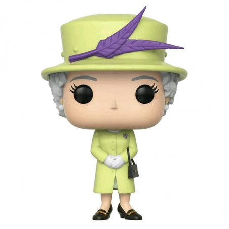 QUEEN ELIZABETH 2 TAILLEUR VERT / ROYALS FAMILY / FIGURINE FUNKO POP