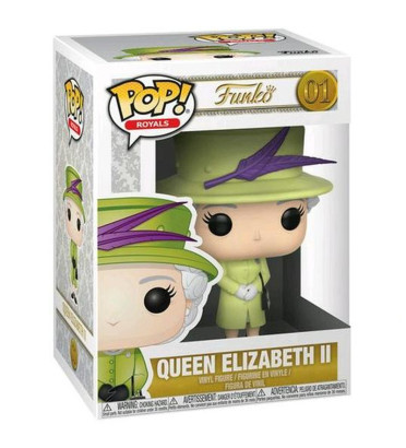 QUEEN ELIZABETH 2 / ROYALS FAMILY / FIGURINE FUNKO POP QUEEN ELIZABETH 2 / ROYALS FAMILY / FIGURINE FUNKO POP
