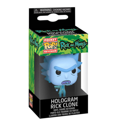 HOLOGRAM RICK CLONE / RICK ET MORTY / FUNKO POCKET POP HOLOGRAM RICK CLONE / RICK ET MORTY / FUNKO POCKET POP