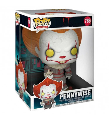 PENNYWISE SUPER OVERSIZED / IT / FIGURINE FUNKO POP