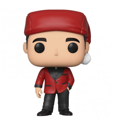 MICHAEL SCOTT AS CLASSY SANTA / THE OFFICE / FIGURINE FUNKO POP