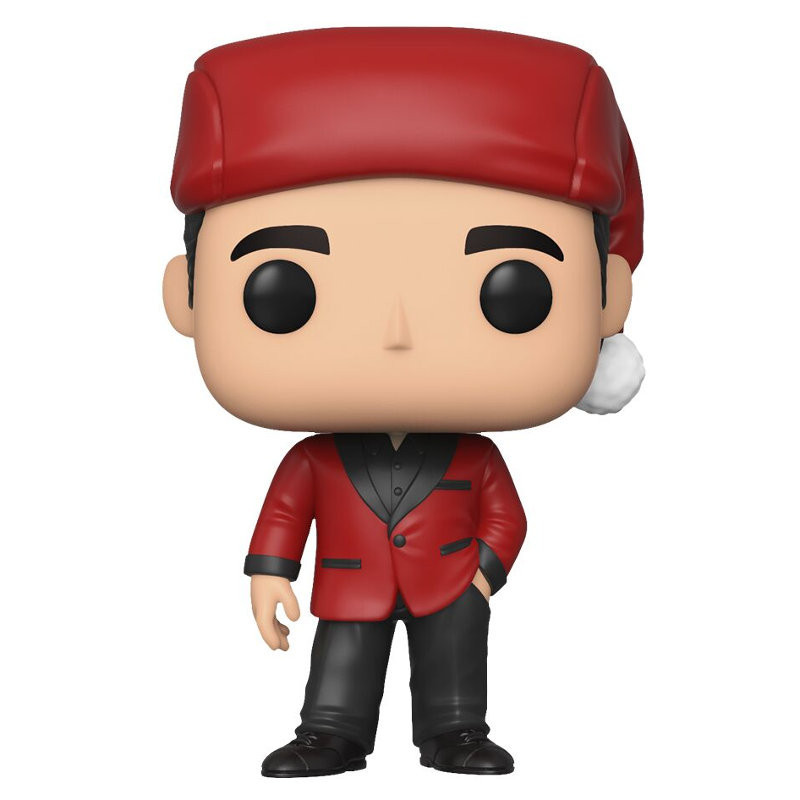 MICHAEL SCOTT AS CLASSY SANTA / THE OFFICE / FIGURINE FUNKO POP