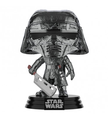 KNIGHT OF REN HEAVY BLADE CHROME / STAR WARS / FIGURINE FUNKO POP