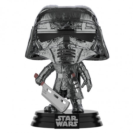 KNIGHT OF REN HEAVY BLADE CHROME / STAR WARS / FIGURINE FUNKO POP