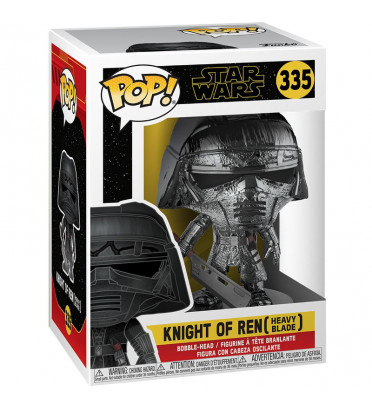 KNIGHT OF REN HEAVY BLADE CHROME / STAR WARS / FIGURINE FUNKO POP