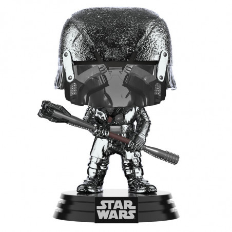 KNIGHT OF REN WAR CLUB CHROME / STAR WARS / FIGURINE FUNKO POP