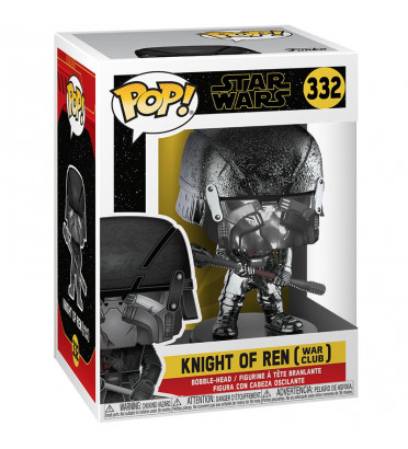 KNIGHT OF REN WAR CLUB CHROME / STAR WARS / FIGURINE FUNKO POP