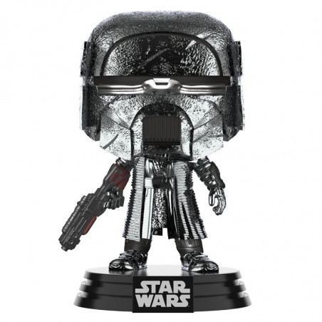 KNIGHT OF REN BLASTER RIFLE CHROME / STAR WARS / FIGURINE FUNKO POP