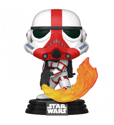 INCINERATOR STORMTROOPER / STAR WARS THE MANDALORIAN / FIGURINE FUNKO POP