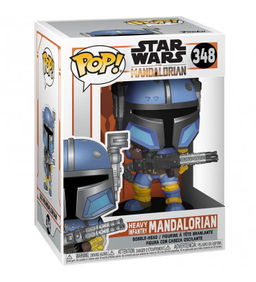 HEAVY INFANTRY MANDALORIAN / STAR WARS THE MANDALORIAN / FIGURINE FUNKO POP