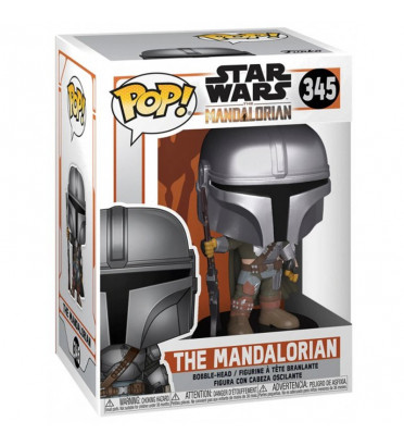 THE MANDALORIAN AVEC ARME / STAR WARS THE MANDALORIAN / FIGURINE FUNKO POP