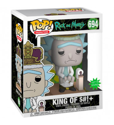 KING OF SHIT OVERSIZED / RICK ET MORTY / FIGURINE FUNKO POP