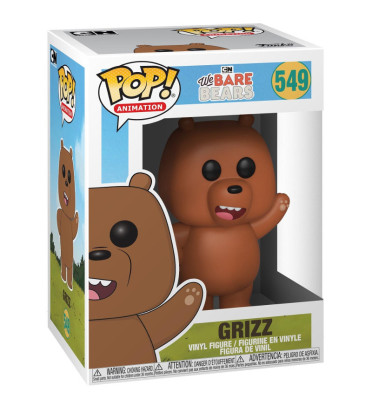 GRIZZ / OURS POUR UN ET UN POUR T'OURS / FIGURINE FUNKO POP GRIZZ / OURS POUR UN ET UN POUR T'OURS / FIGURINE FUNKO POP