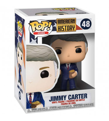 JIMMY CARTER / AMERICAN HISTORY / FIGURINE FUNKO POP
