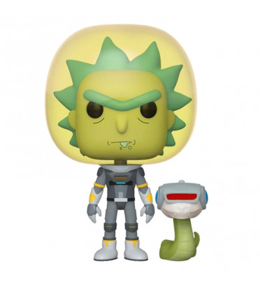 SPACE SUIT RICK AVEC SERPENT / RICK ET MORTY / FIGURINE FUNKO POP