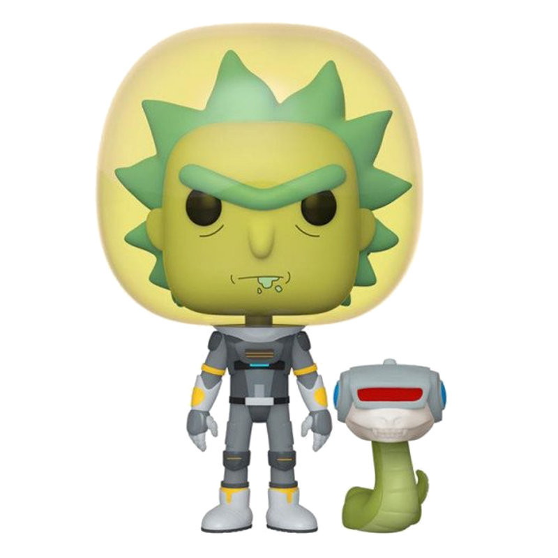 SPACE SUIT RICK AVEC SERPENT / RICK ET MORTY / FIGURINE FUNKO POP