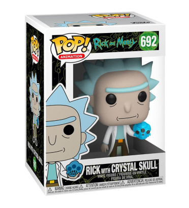 RICK AVEC CRYSTAL / RICK ET MORTY / FIGURINE FUNKO POP RICK AVEC CRYSTAL / RICK ET MORTY / FIGURINE FUNKO POP