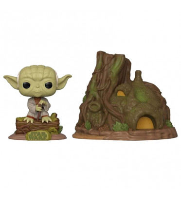 DAGOBAH YODA WITH HUT / STAR WARS / FIGURINE FUNKO POP