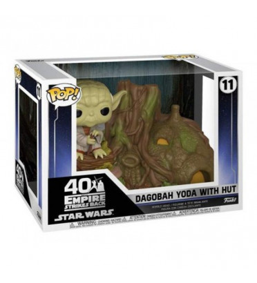 DAGOBAH YODA WITH HUT / STAR WARS / FIGURINE FUNKO POP