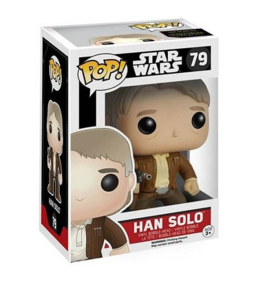 HAN SOLO EPISODE 7 / STAR WARS / FIGURINE FUNKO POP HAN SOLO EPISODE 7 / STAR WARS / FIGURINE FUNKO POP