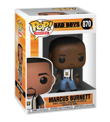MARCUS BURNETT / BAD BOYS / FIGURINE FUNKO POP MARCUS BURNETT / BAD BOYS / FIGURINE FUNKO POP