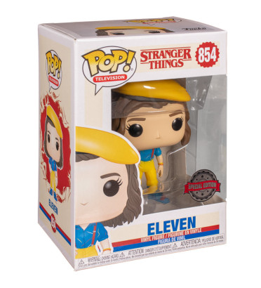 ELEVEN EN JAUNE / STRANGER THINGS / FIGURINE FUNKO POP / EXCLUSIVE SPECIAL EDITION ELEVEN EN JAUNE / STRANGER THINGS / FIGURINE FUNKO POP / EXCLUSIVE SPECIAL EDITION