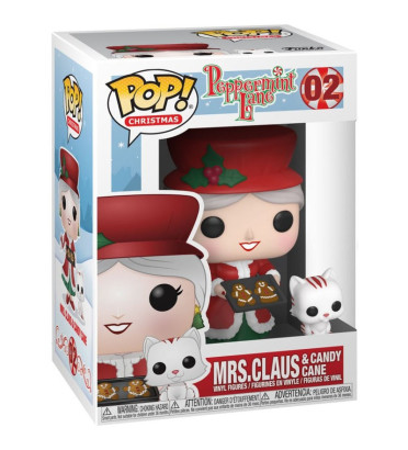 MRS CLAUS AND CANDY CANE / PEPPERMINT LANE / FIGURINE FUNKO POP MRS CLAUS AND CANDY CANE / PEPPERMINT LANE / FIGURINE FUNKO POP